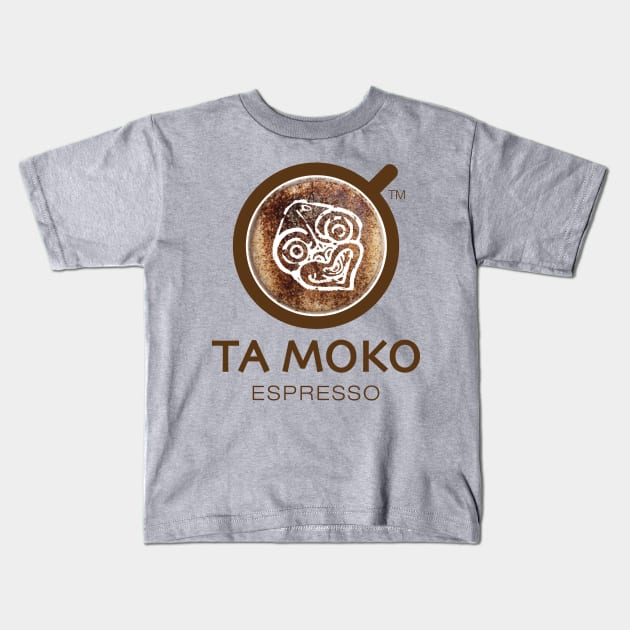 Ta Moko Logo Kids T-Shirt by Ta Moko